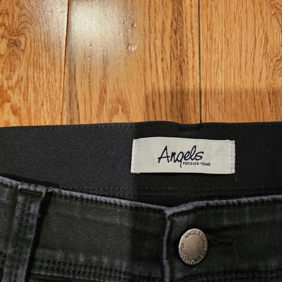 Angels 360 Sculpt Skinny Fit Black  Jeans Size 14 - Picture 3 of 5